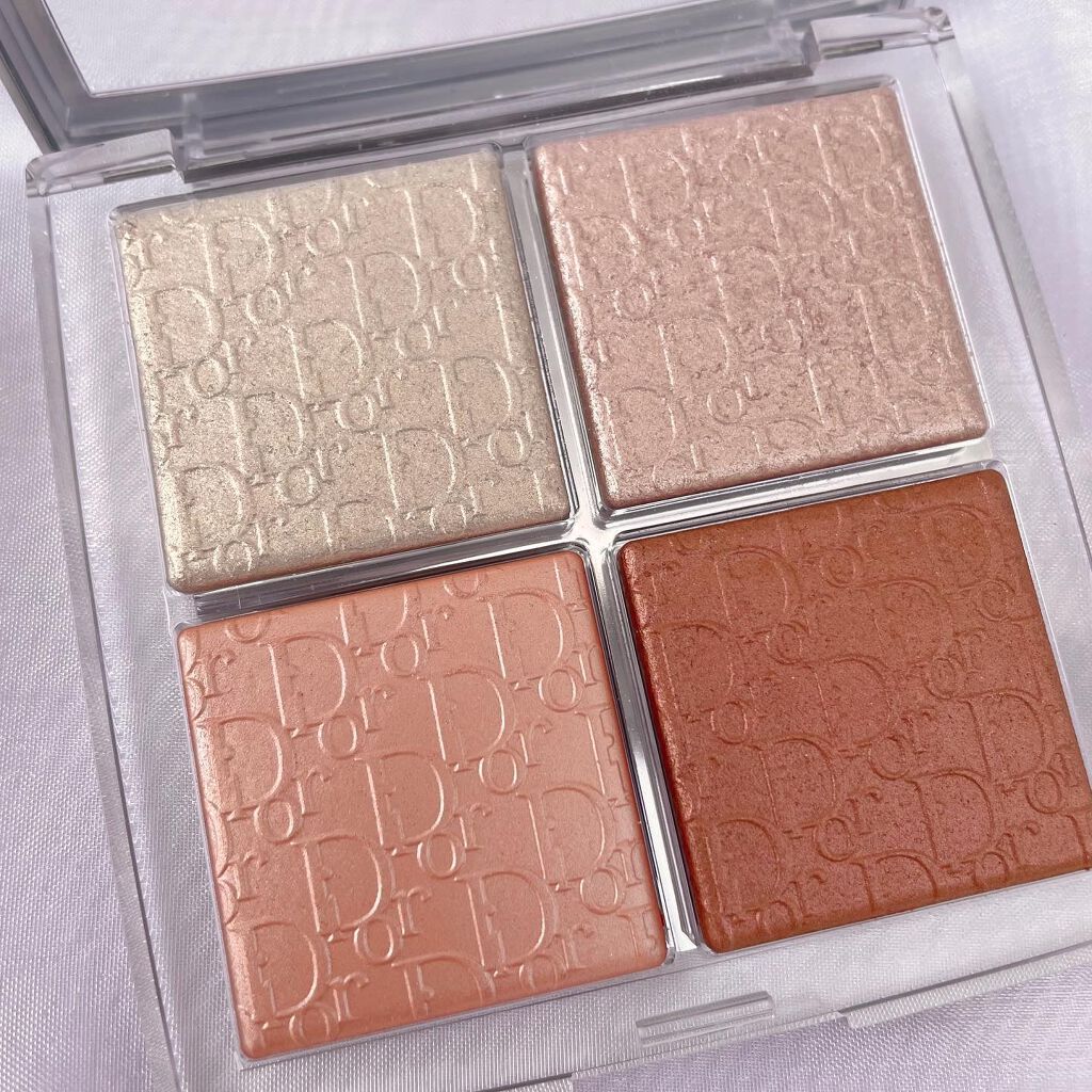 【旧】ディオール バックステージ フェイス グロウ パレット/Dior/ハイライトを使ったクチコミ（2枚目）