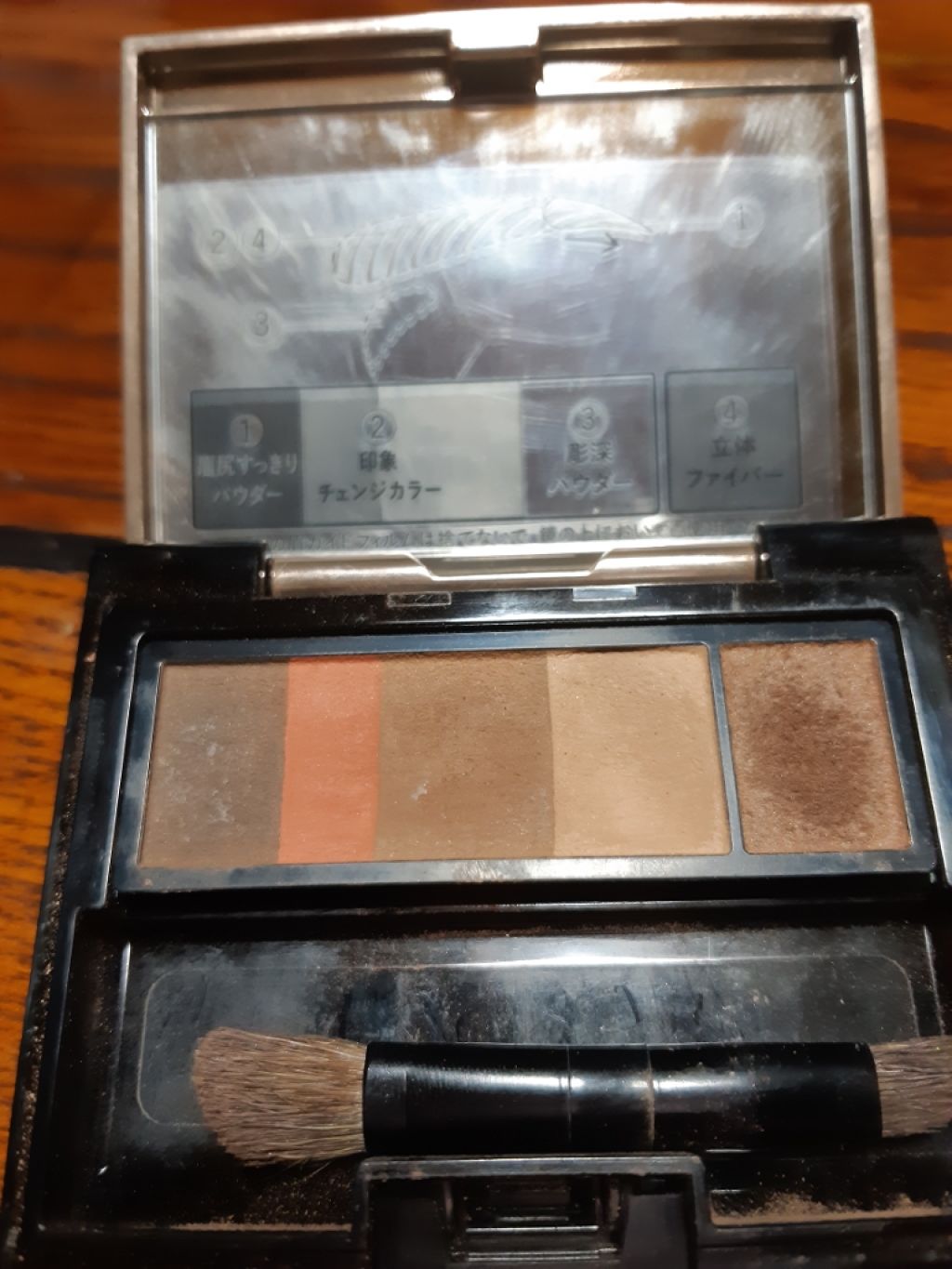 アイブロースタイリング 3D/マキアージュ/パウダーアイブロウを使ったクチコミ(1枚目)