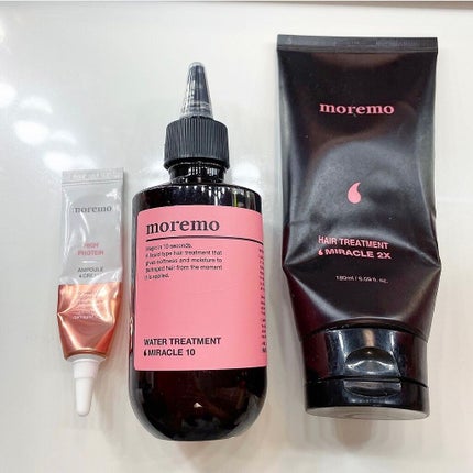 ウォータートリートメントミラクル10/moremo/洗い流すヘアトリートメントを使ったクチコミ(3枚目)