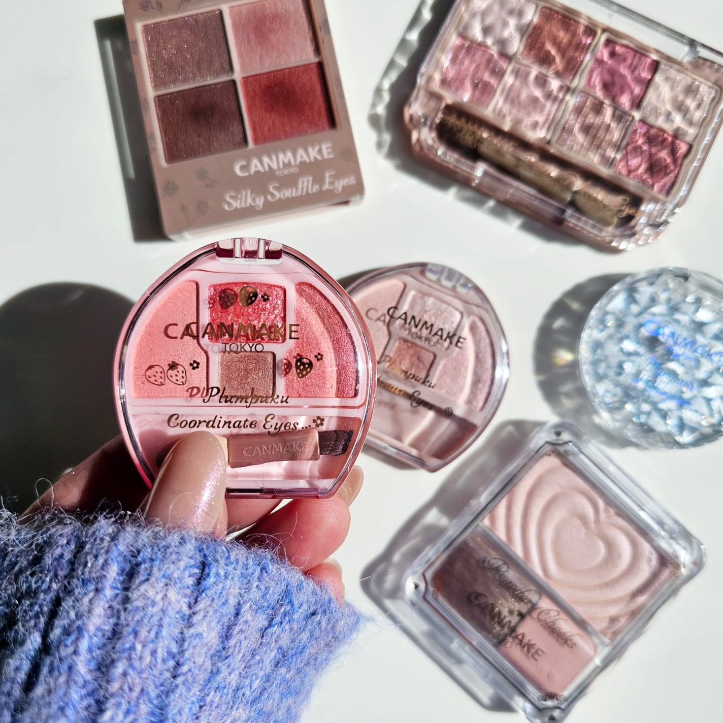 プランぷくコーデアイズ/キャンメイク/パウダーアイシャドウを使ったクチコミ(4枚目)