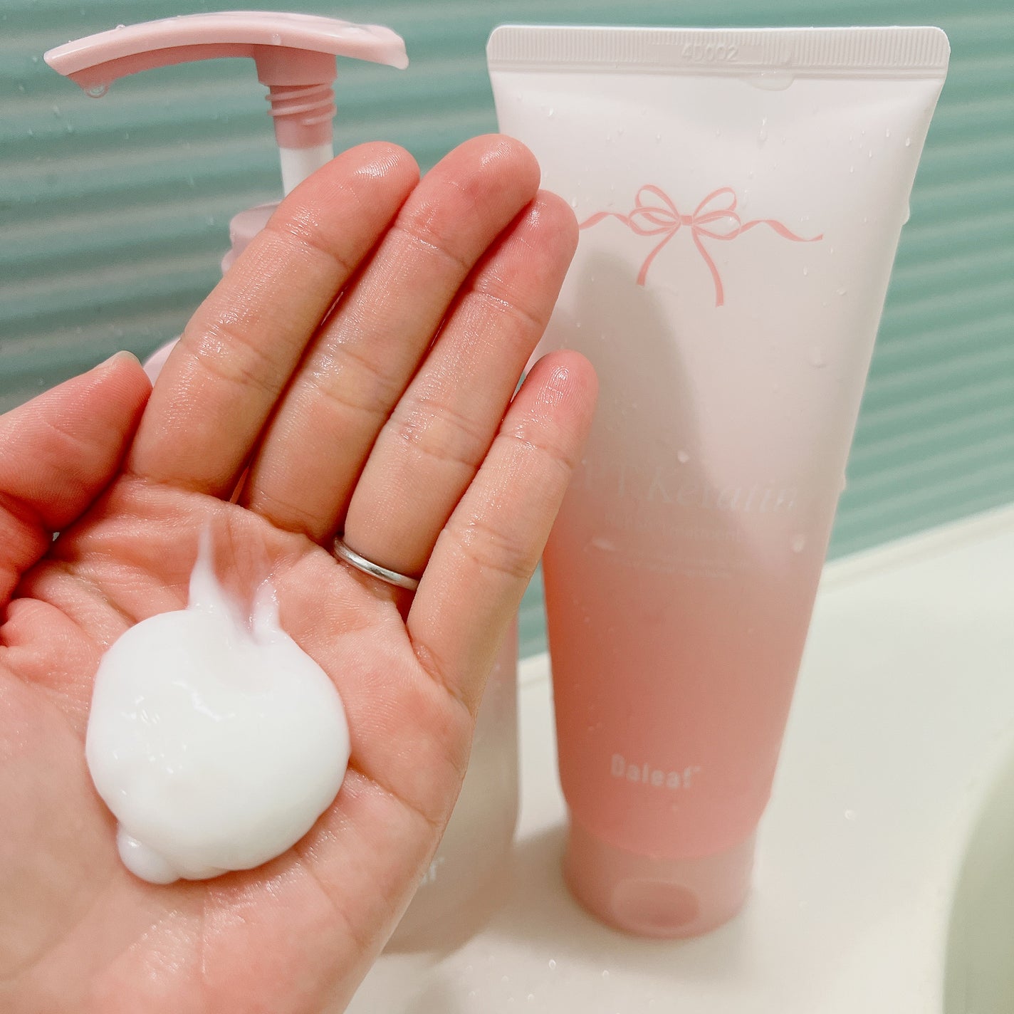 LPTケラチンリペアトリートメント/Daleaf/洗い流すヘアトリートメントを使ったクチコミ(4枚目)