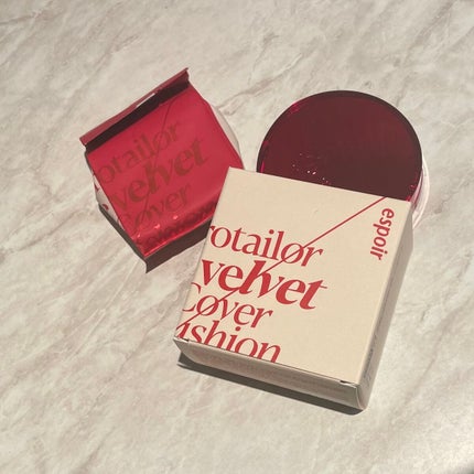 プロテーラービーベルベットカバークッション/espoir/クッションファンデーションを使ったクチコミ(1枚目)