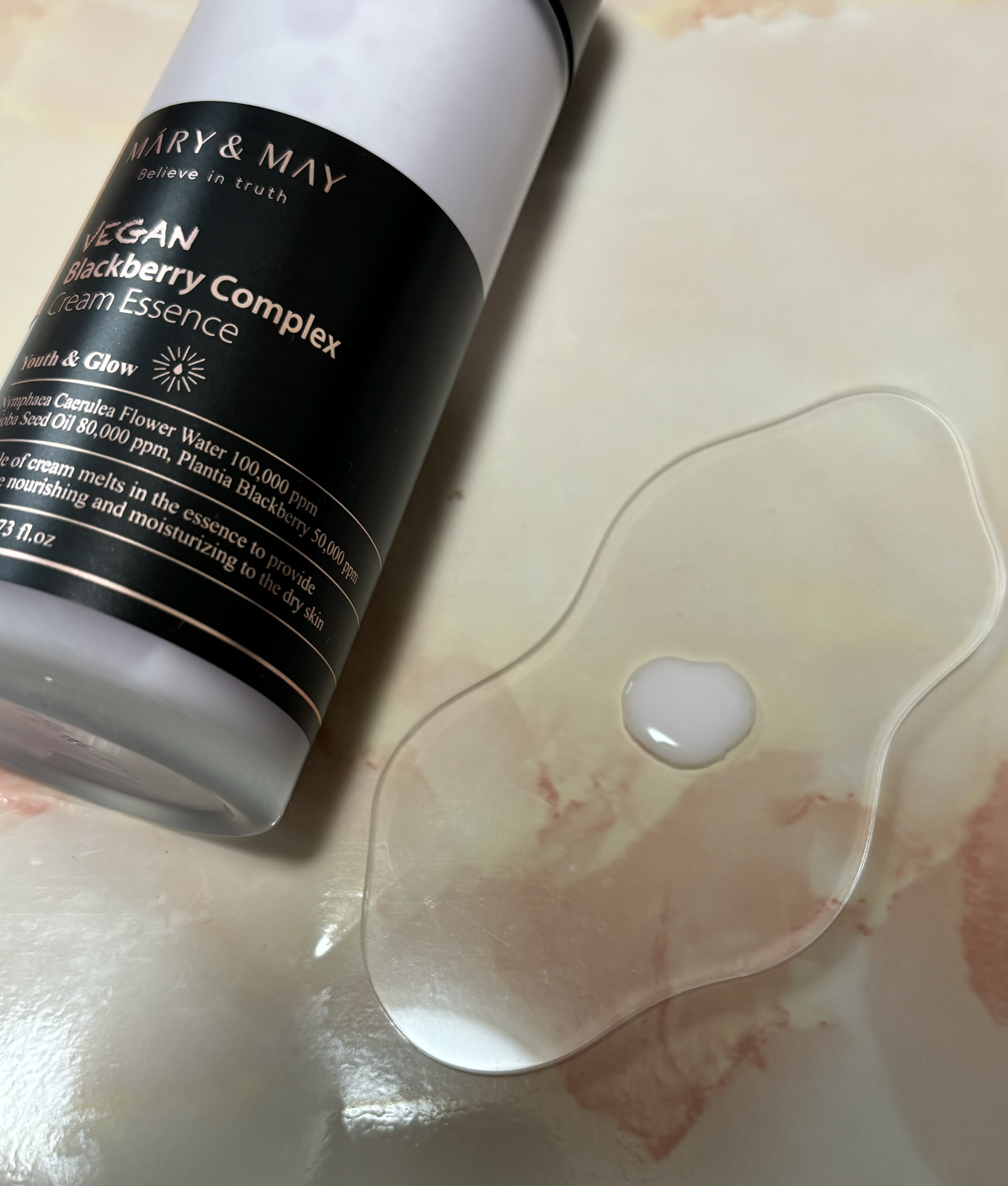 Sensitive Soothing Gel Cream/MARY&MAY/フェイスクリームを使ったクチコミ（3枚目）