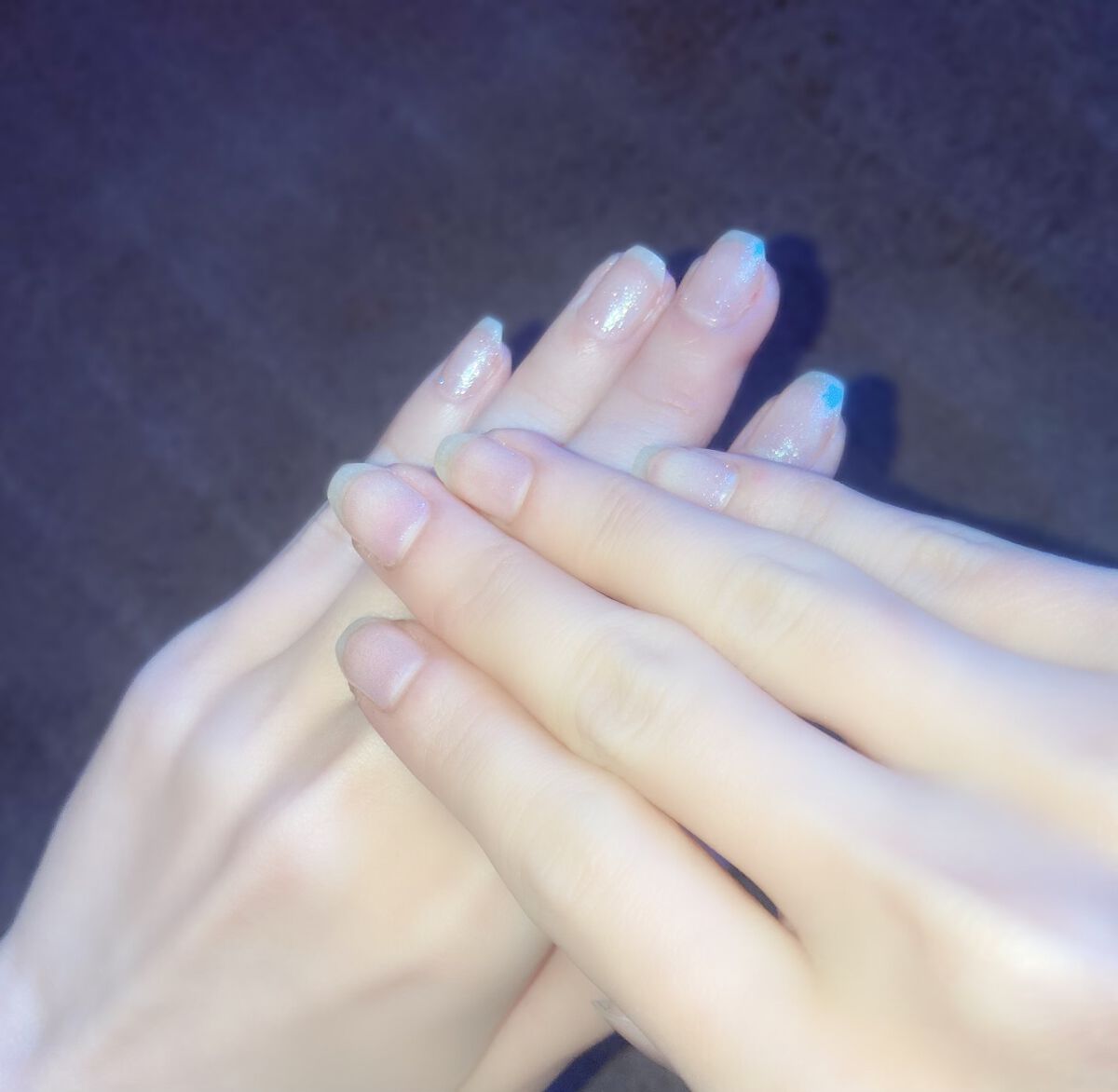 グロッシーコート/スキューズミー/オールインワンネイルを使ったクチコミ（2枚目）