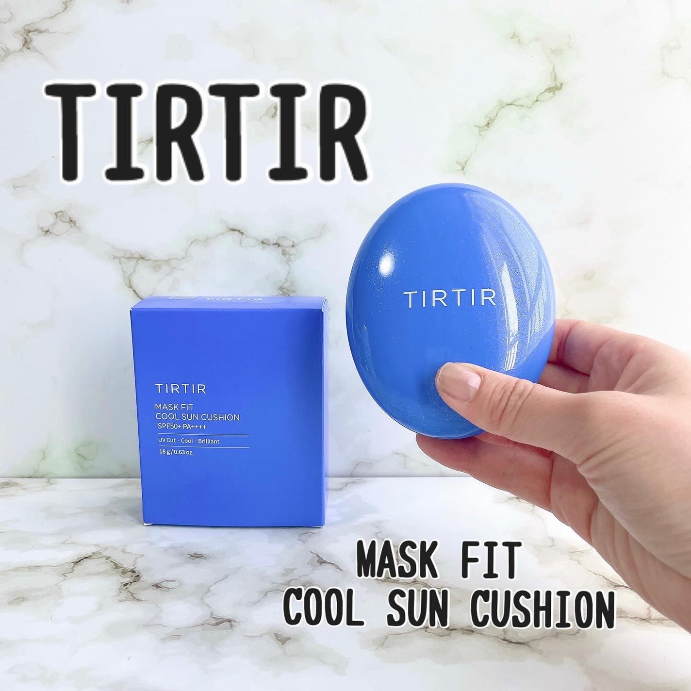 マスクフィット クール サンクッション/TIRTIR(ティルティル)/クッションファンデーションを使ったクチコミ(1枚目)