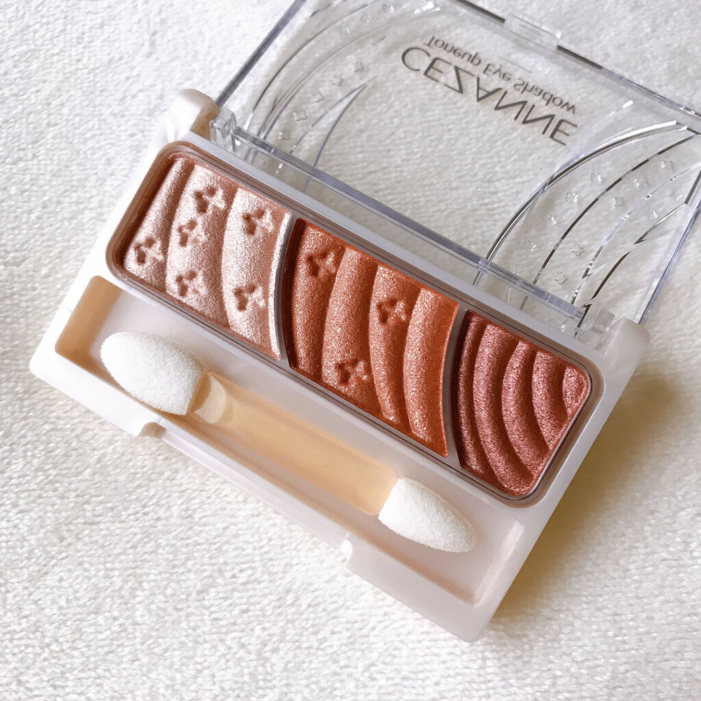 トーンアップアイシャドウ/CEZANNE/アイシャドウパレットを使ったクチコミ（2枚目）