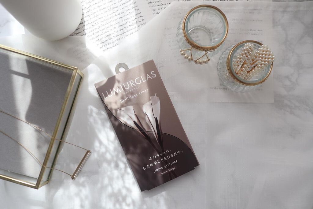 スキルレスライナー/LUMIURGLAS/リキッドアイライナーを使ったクチコミ（3枚目）