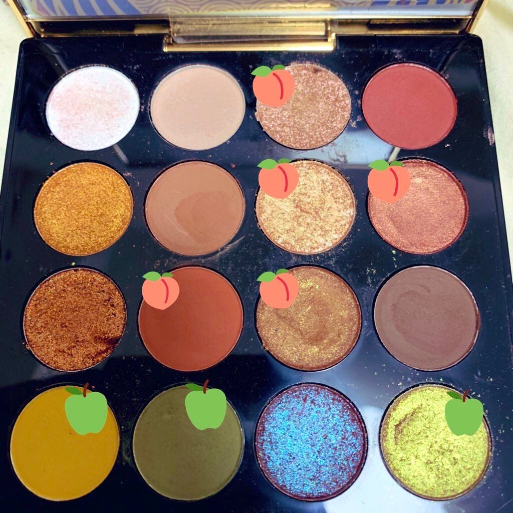 大英博物館 エジプトシリーズ アイシャドウパレット/ZEESEA/アイシャドウパレットを使ったクチコミ(4枚目)