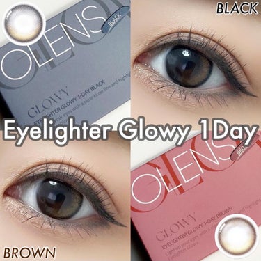 Glowy 1day/OLENS/ワンデー（１DAY）カラコンを使ったクチコミ（1枚目）