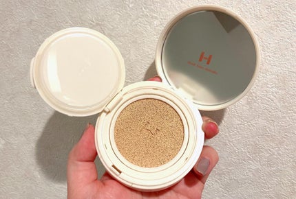 セカンドスキングロウクッション/hince/クッションファンデーションを使ったクチコミ(2枚目)