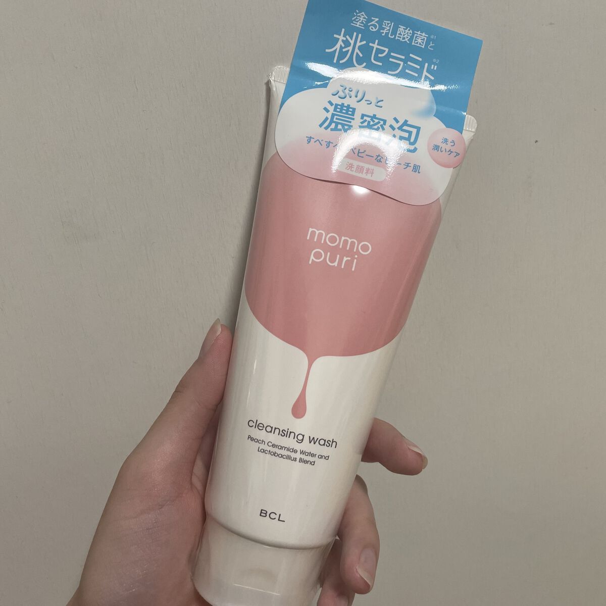 潤いクレンジング洗顔/ももぷり/洗顔フォームを使ったクチコミ（1枚目）