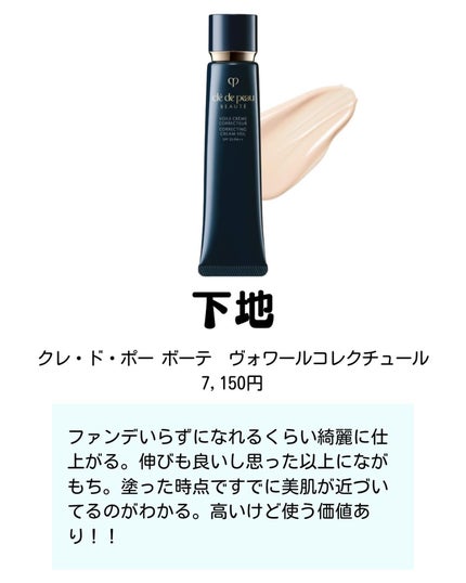ヴォワールコレクチュールn/クレ・ド・ポー ボーテ/化粧下地を使ったクチコミ(4枚目)