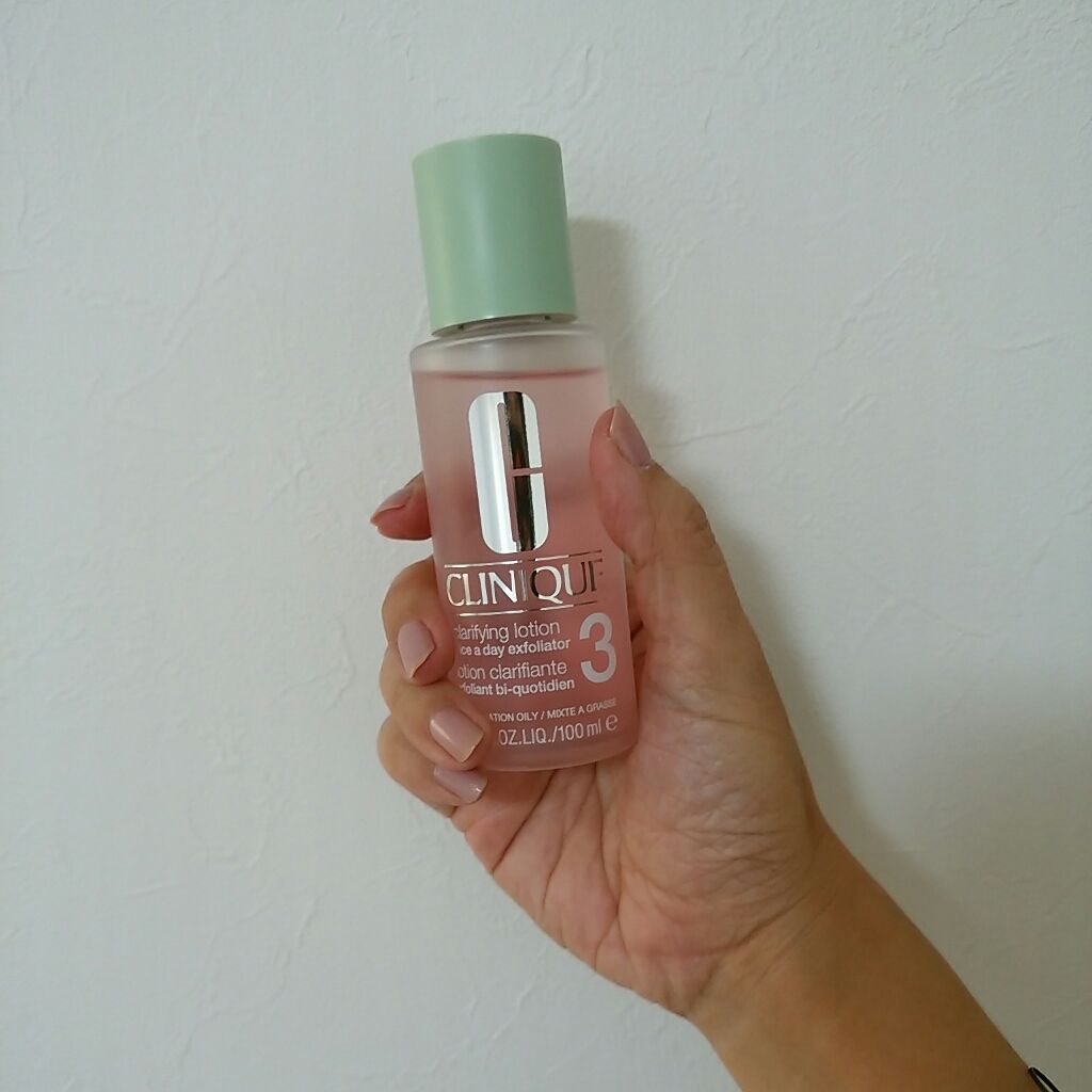 クラリファイング ローション 3/CLINIQUE/拭き取り化粧水を使ったクチコミ(1枚目)