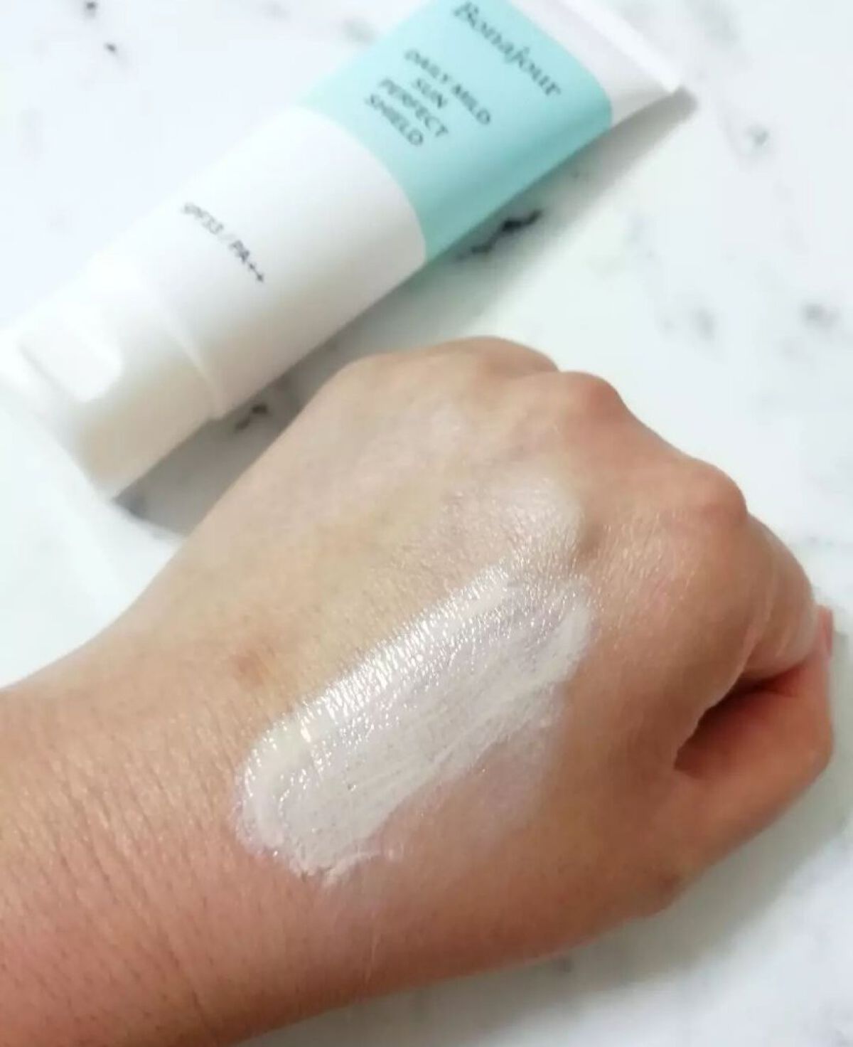 デイリーマイルドサンクリーム/Bonajour/日焼け止めクリームを使ったクチコミ（3枚目）