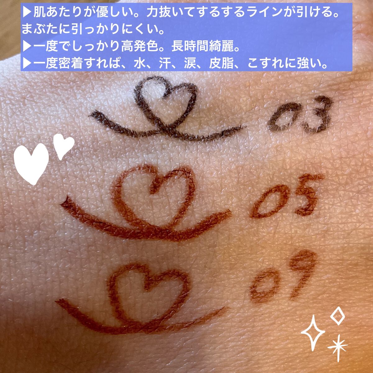 クリーミータッチライナー/キャンメイク/ジェルアイライナーを使ったクチコミ（2枚目）