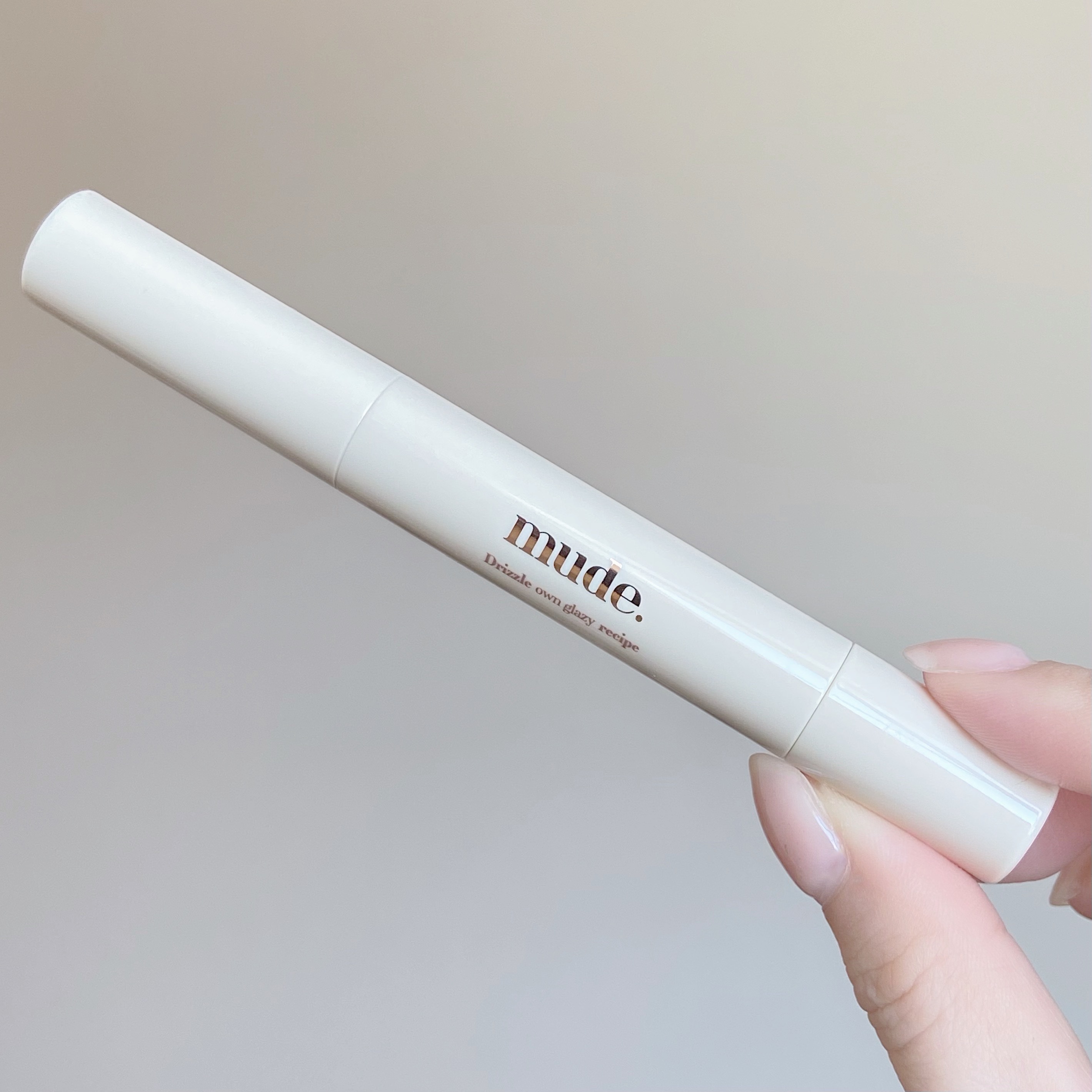 ドリズルバーム/mude./口紅を使ったクチコミ（2枚目）