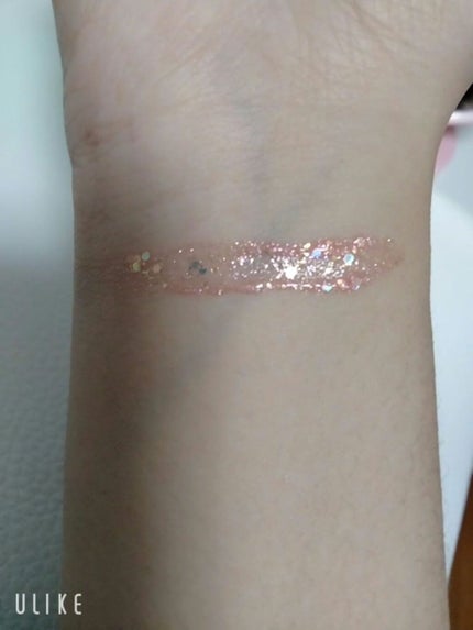 シュガー トゥインクル リキッド グリッター/PERIPERA/グリッターを使ったクチコミ(3枚目)