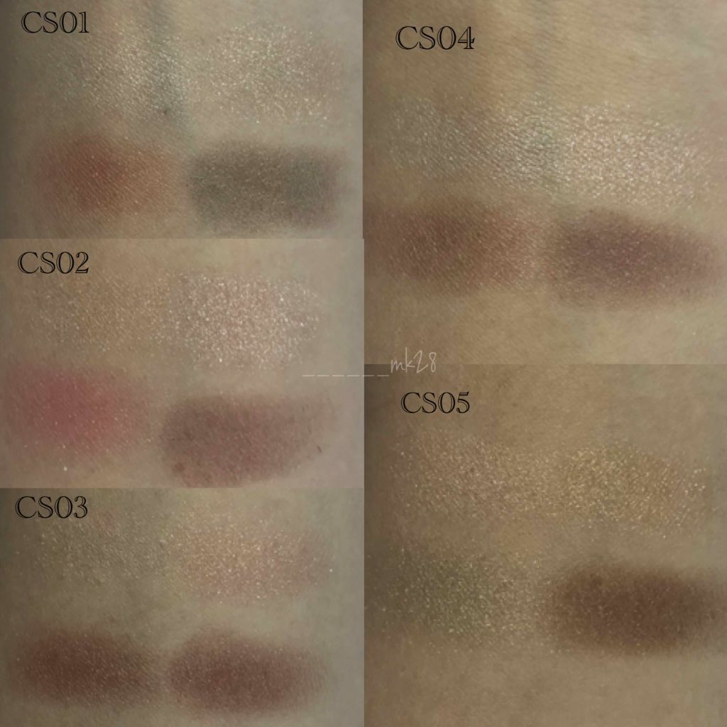 リアルクローズシャドウ/excel/アイシャドウパレットを使ったクチコミ（3枚目）