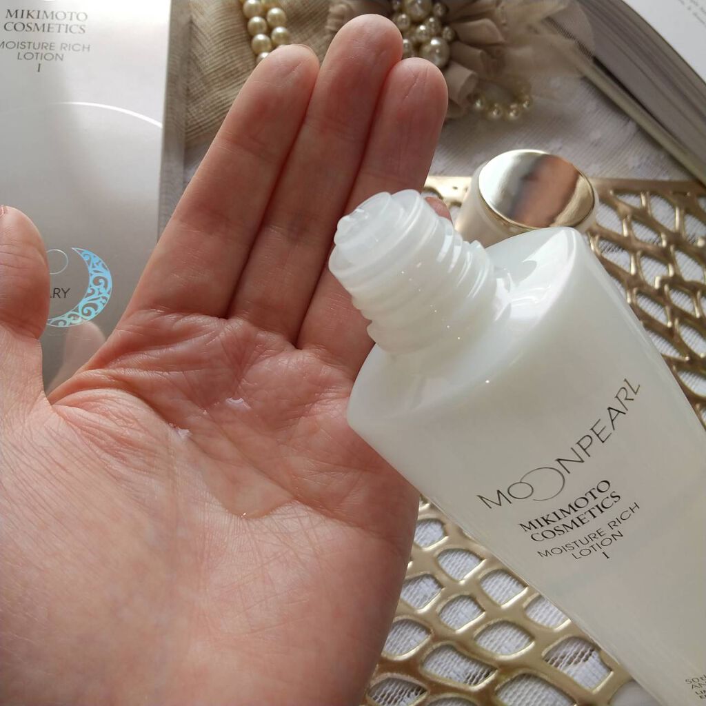 ムーンパール モイスチャーリッチローションI/ミキモト コスメティックス/化粧水を使ったクチコミ（1枚目）