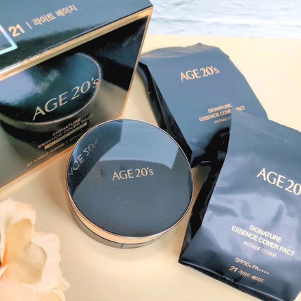 SIGNATURE ESSENCE COVER PACT /AGE20’s/クリーム・エマルジョンファンデーションを使ったクチコミ(4枚目)