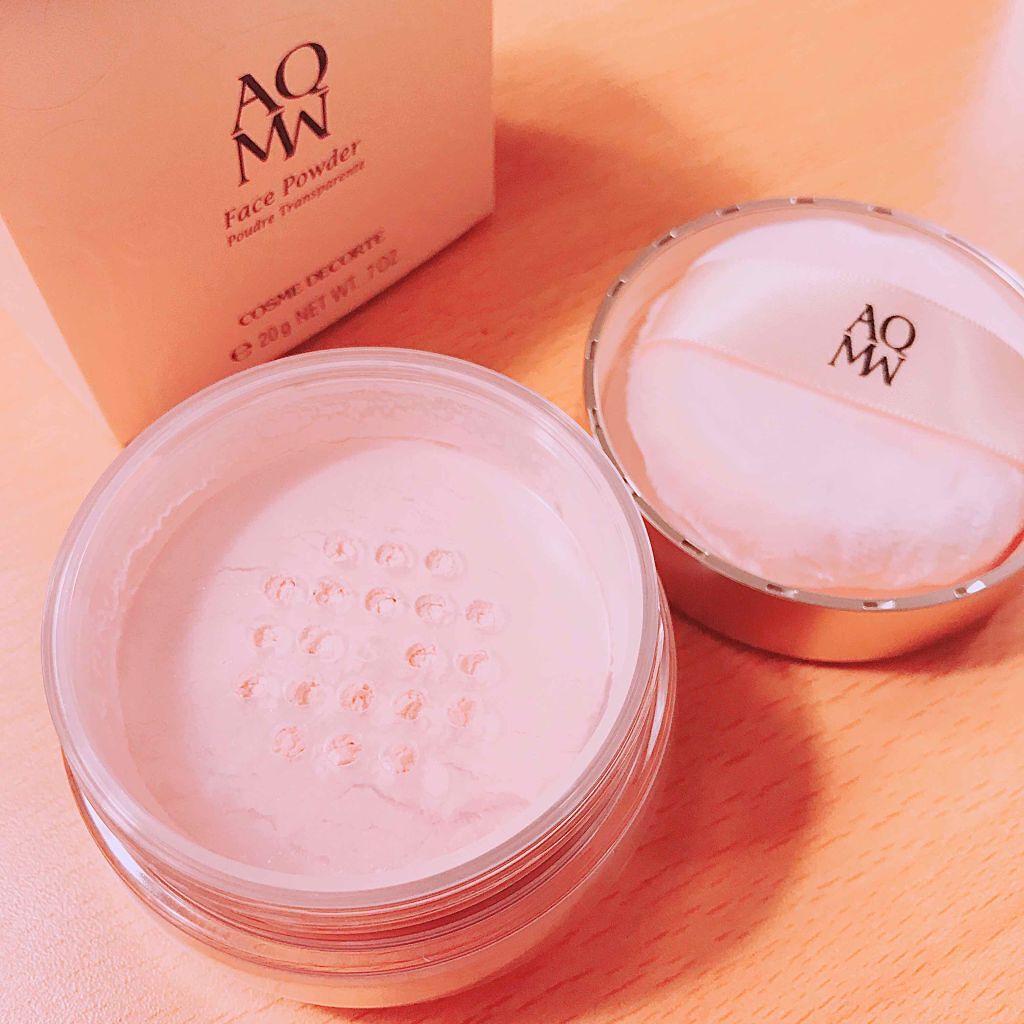 AQ MW フェイスパウダー/DECORTÉ/ルースパウダーを使ったクチコミ（2枚目）
