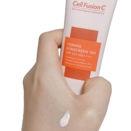 トーニングサンスクリーン100/Cell Fusion C(セルフュージョンシー)/日焼け止めクリームを使ったクチコミ(3枚目)