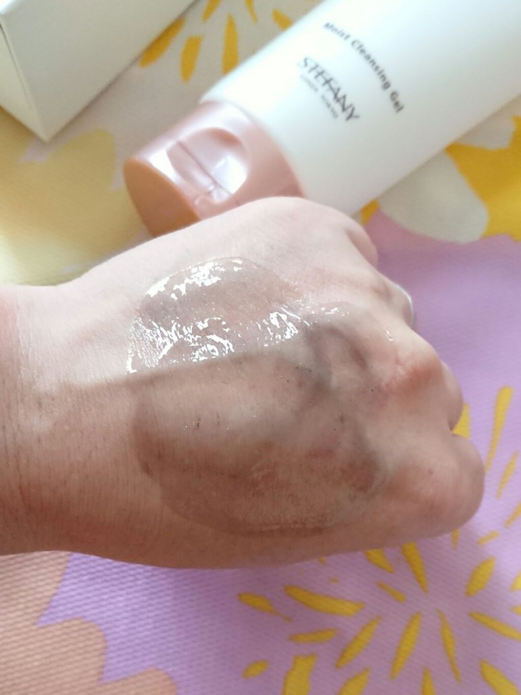 モイストクレンジングジェル/suhadabi/スキンケアキットを使ったクチコミ(4枚目)