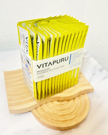 ビタプル リペア クリアウォッシングフォーム/VITAPURU/洗顔フォームを使ったクチコミ(5枚目)