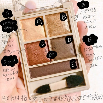 パノラマデザイン アイパレット/Visée/アイシャドウパレットを使ったクチコミ(3枚目)