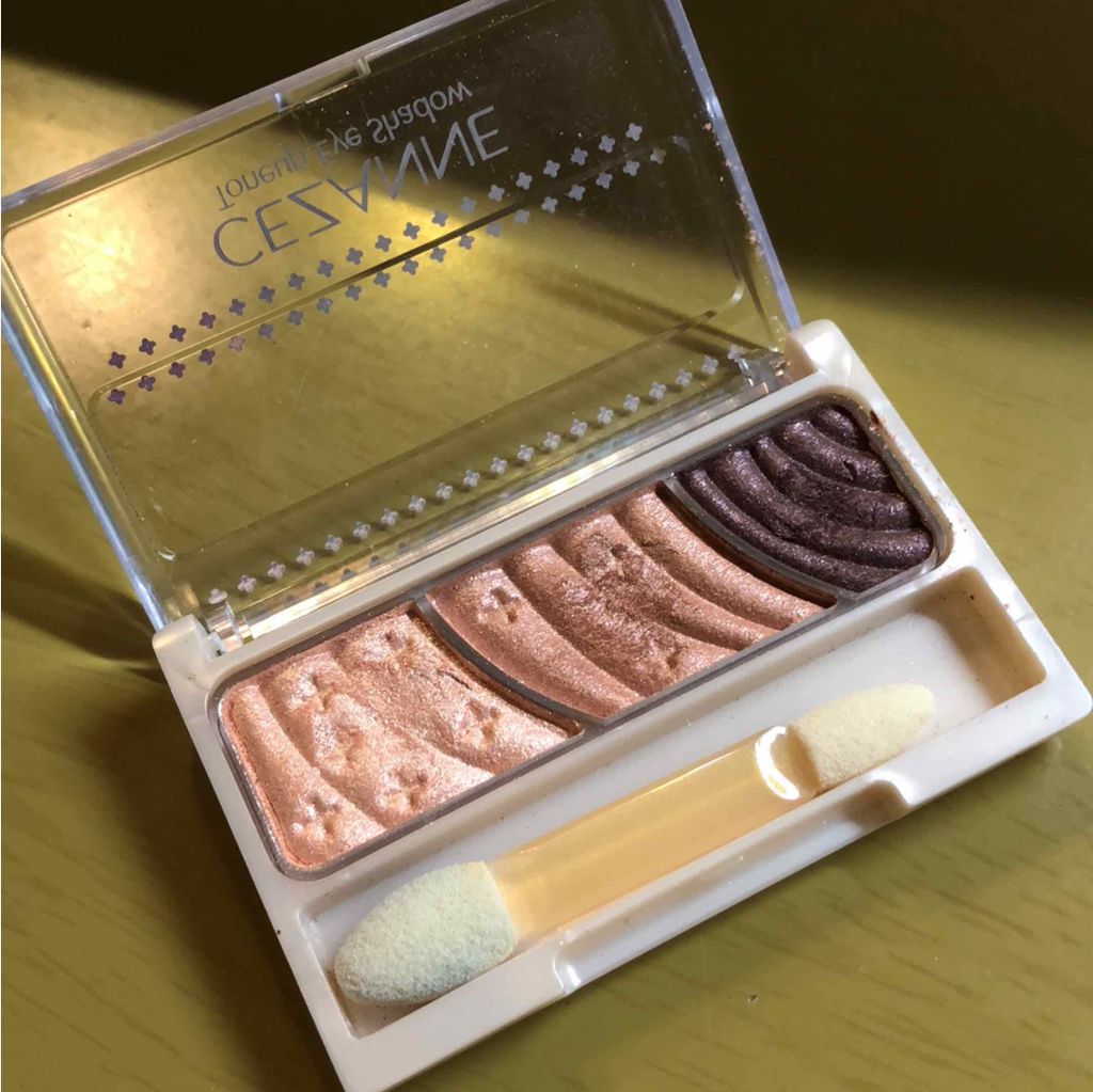 トーンアップアイシャドウ/CEZANNE/アイシャドウパレットを使ったクチコミ（1枚目）