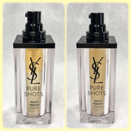 ピュアショット ナイト リチャージセラム/YVES SAINT LAURENT BEAUTE/美容液を使ったクチコミ(3枚目)