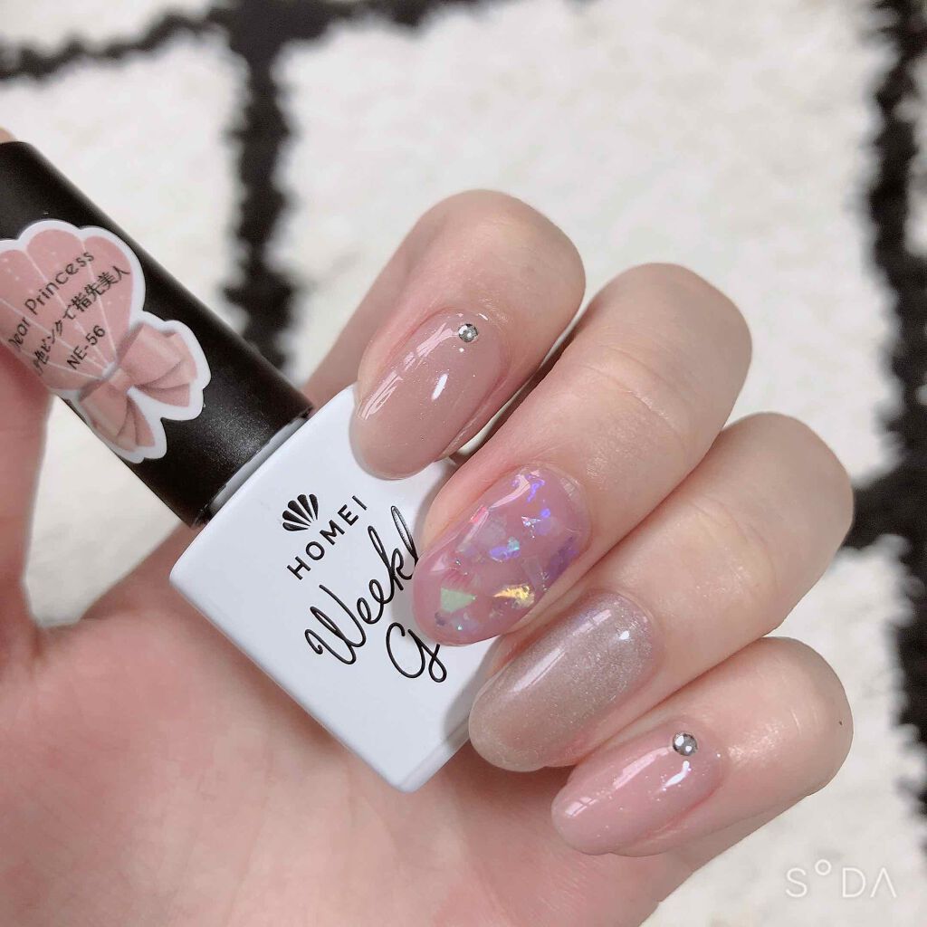 ウィークリージェル/HOMEI/ジェルネイルを使ったクチコミ(1枚目)