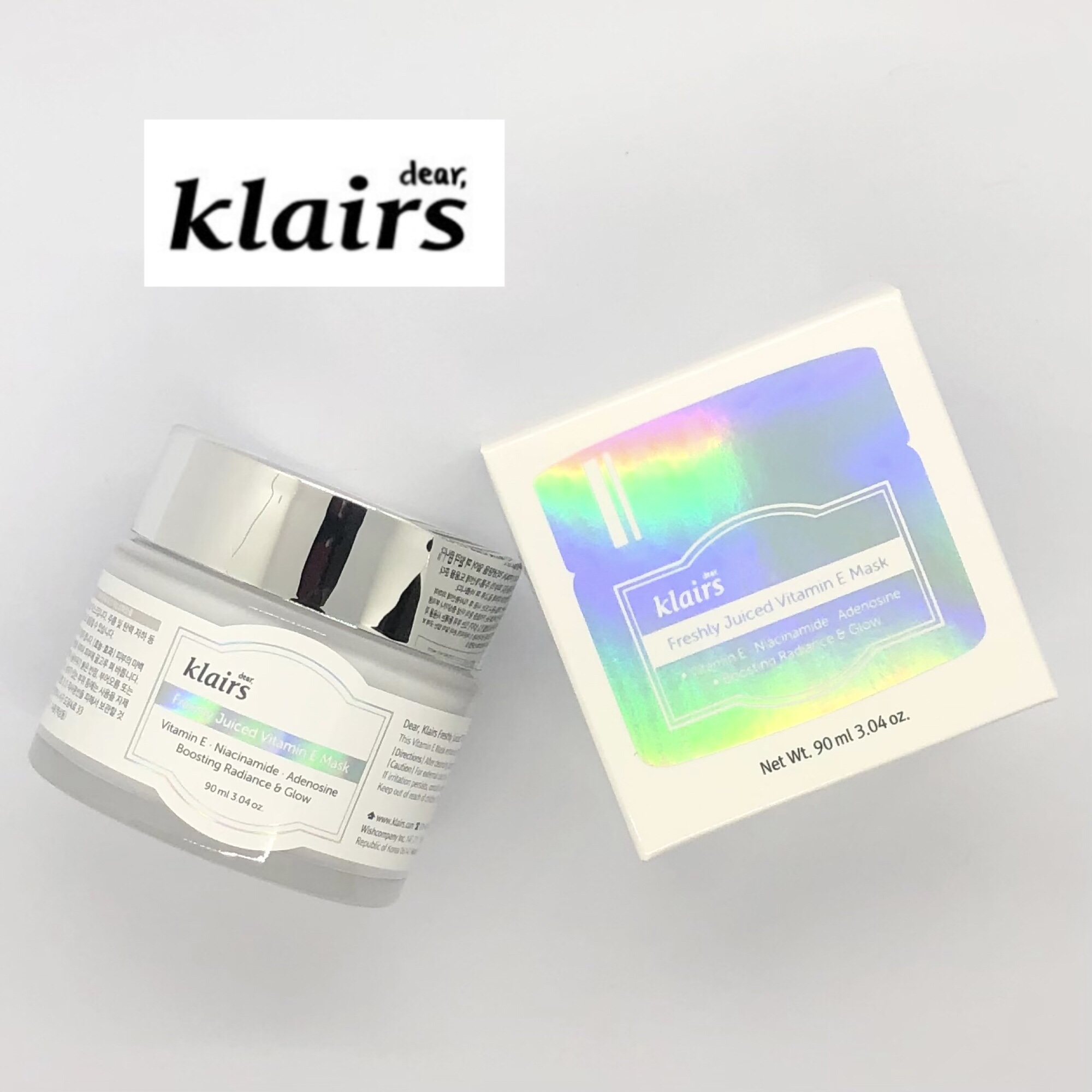 フレッシュリージュースドビタミンEマスク(90g)/Klairs/フェイスクリームを使ったクチコミ（1枚目）