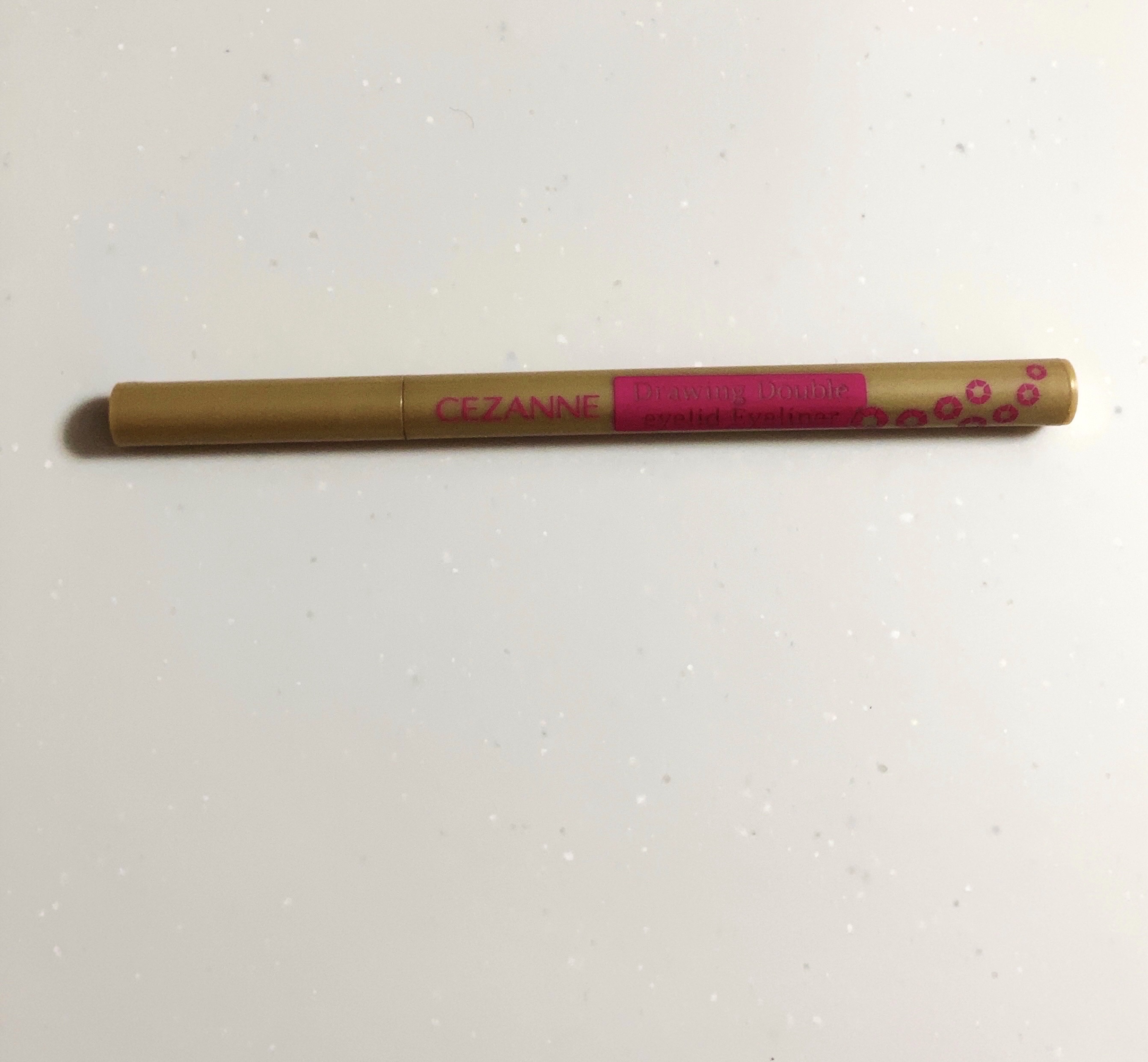 描くふたえアイライナー/CEZANNE/リキッドアイライナーを使ったクチコミ（2枚目）