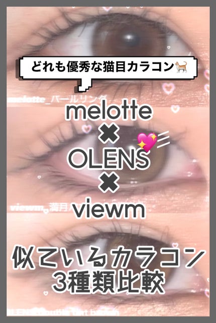 ビュームワンデー/ビューム/ワンデー(1DAY)カラコンを使ったクチコミ(1枚目)