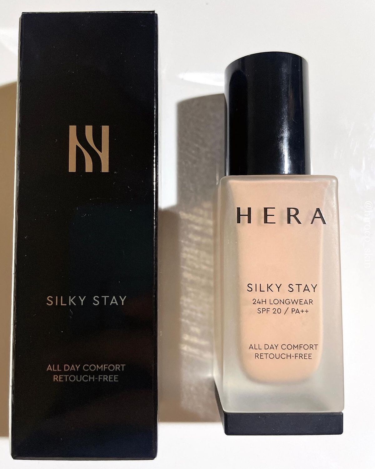 シルキーステイファンデーション/HERA/リキッドファンデーションを使ったクチコミ（1枚目）