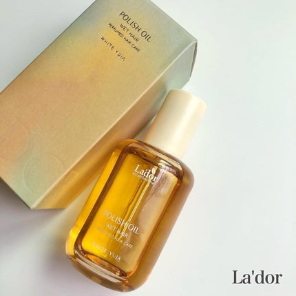 ポリッシュオイル_ホワイトユズ/La'dor/ヘアオイルを使ったクチコミ(1枚目)