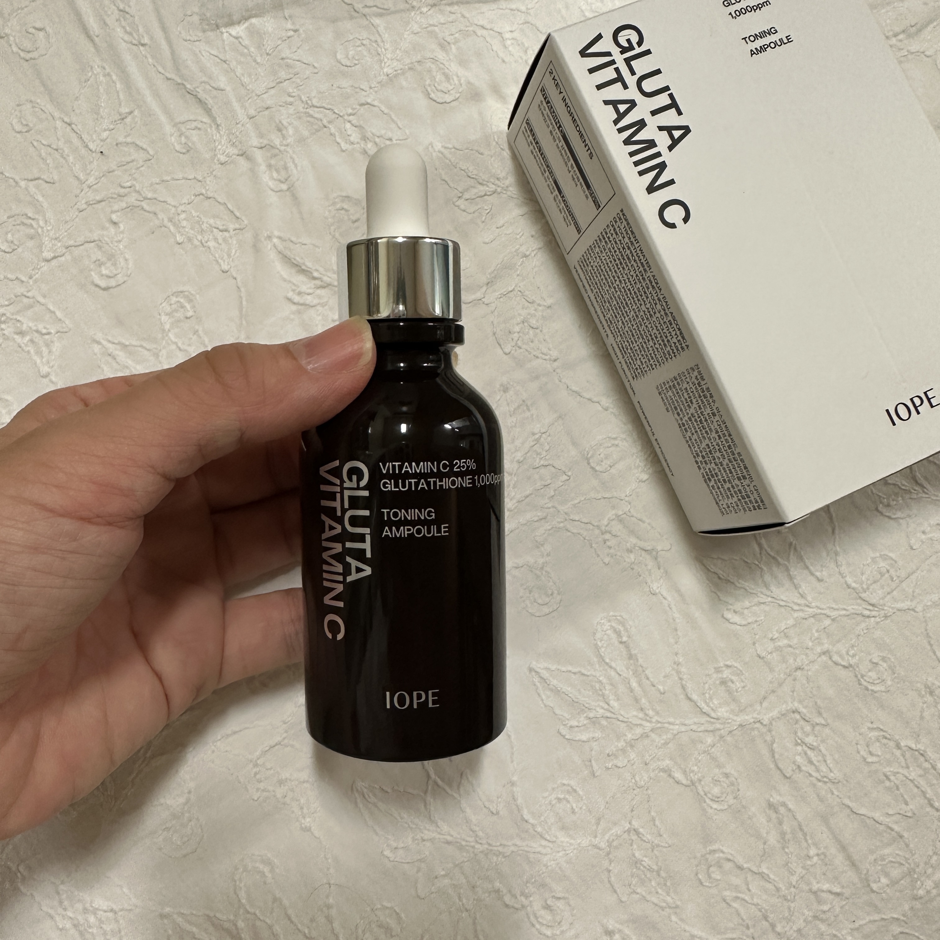 グルタ ビタミンC トーニング アンプル/IOPE/美容液を使ったクチコミ（2枚目）