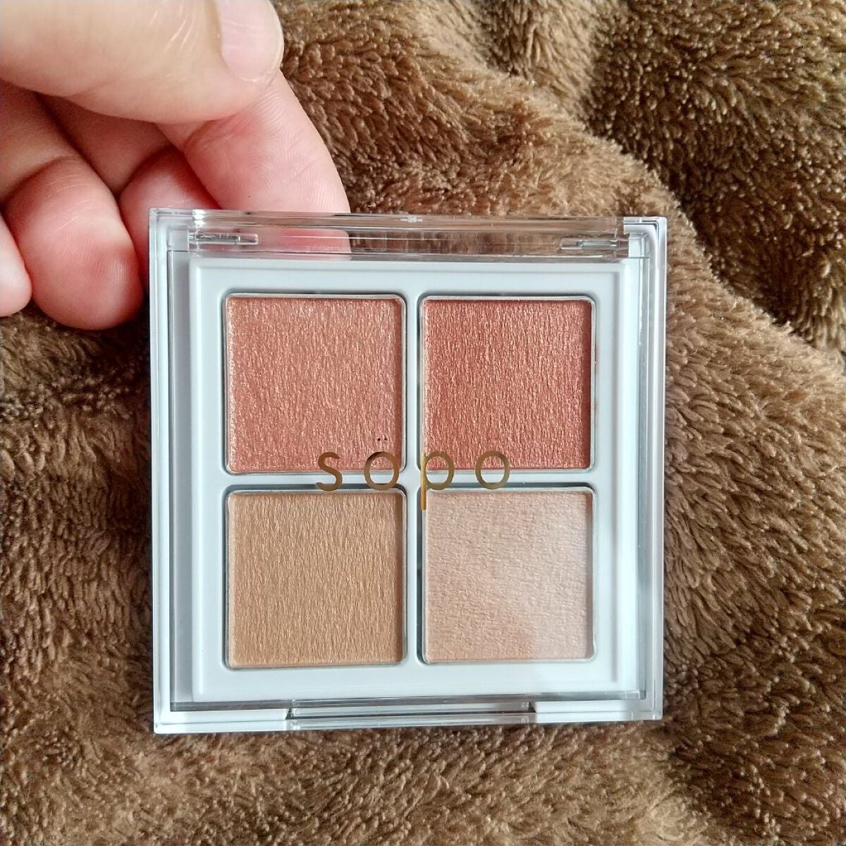 アイパレット/sopo/アイシャドウパレットを使ったクチコミ(1枚目)