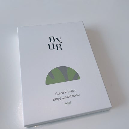 スージンググリーン スキニークリームマスク 30mL×4 枚セット/ByUR/シートマスク・パックの画像