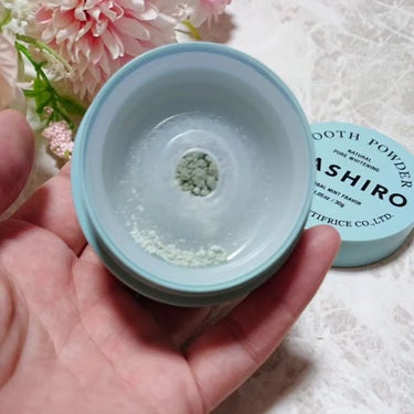 MASHIRO 薬用ホワイトニングパウダー ハーブミント/MASHIRO/歯磨き粉を使ったクチコミ（6枚目）