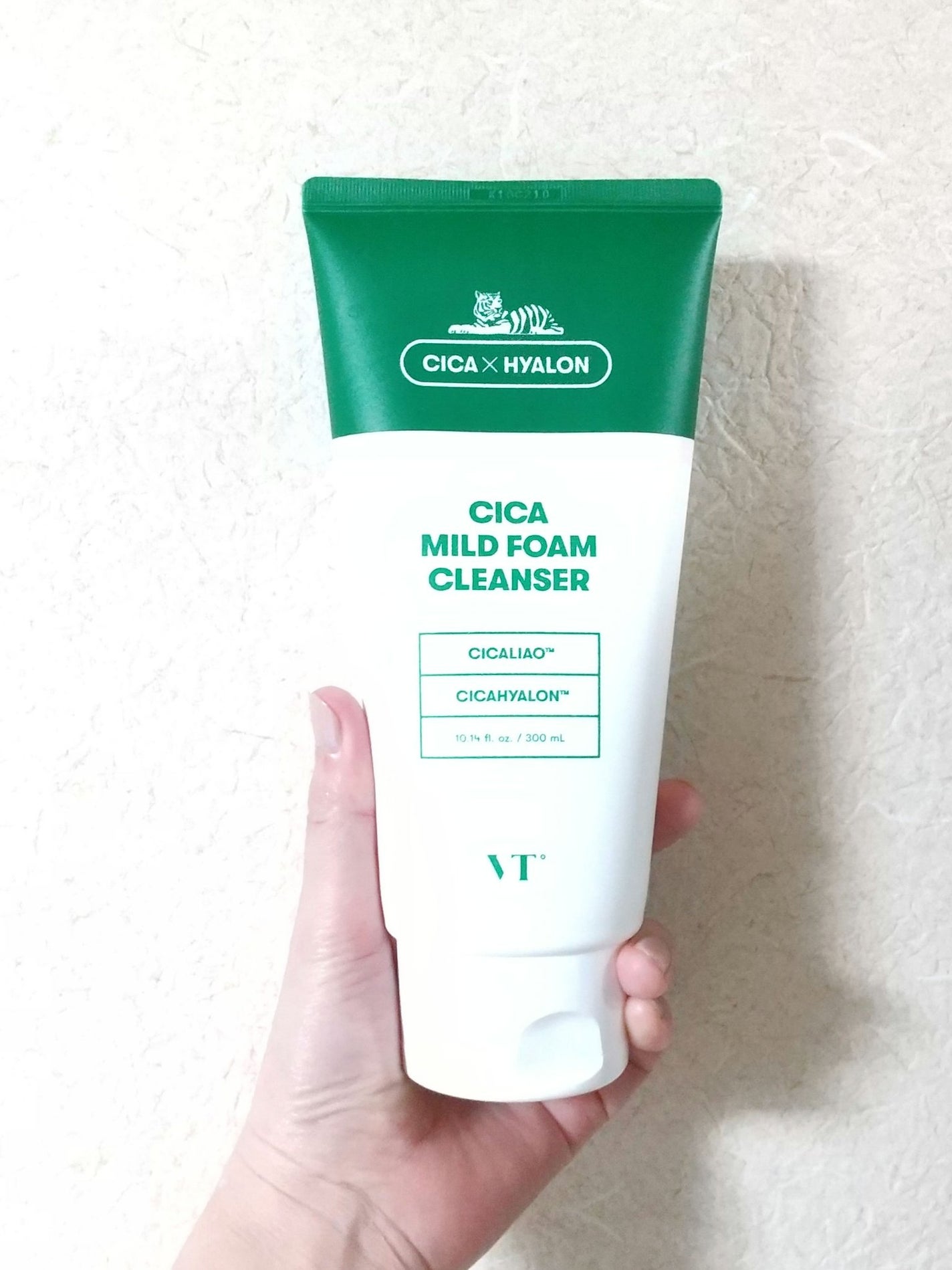 CICA マイルドフォームクレンザー/VT/洗顔フォームを使ったクチコミ(1枚目)
