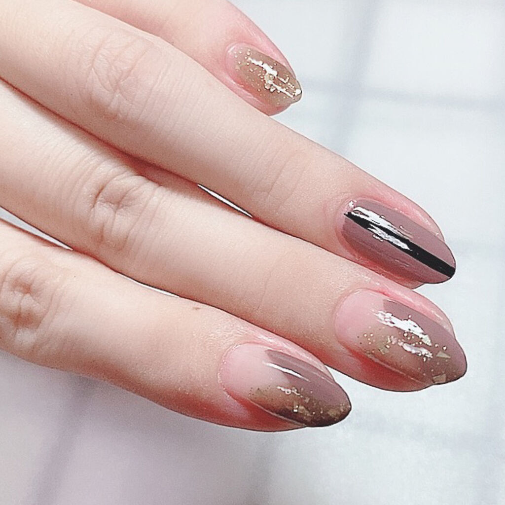 ネイルパティシエ 33 アマンドショコラ/スウィーツ スウィーツ/マニキュアを使ったクチコミ（3枚目）