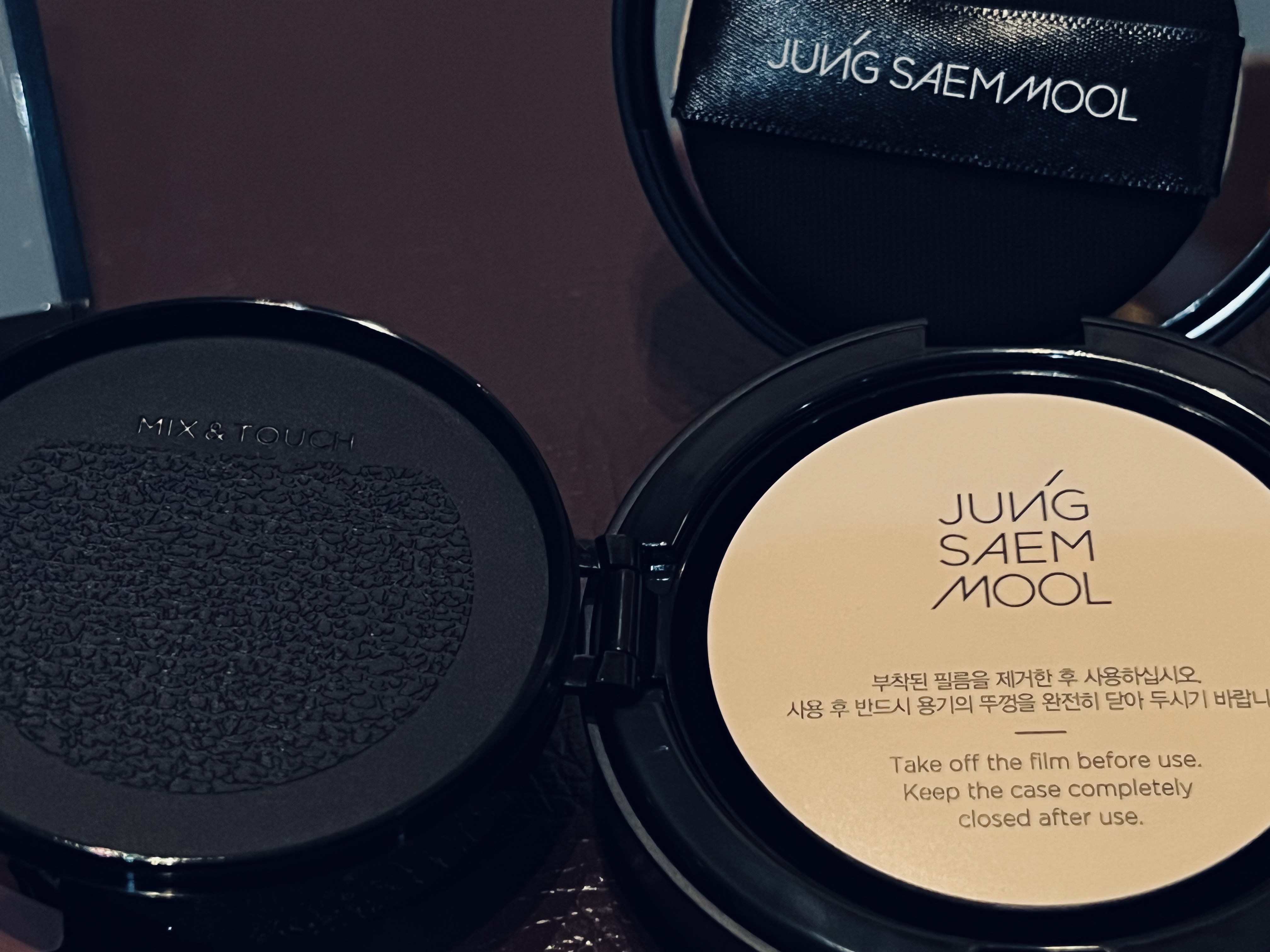 エッセンシャル スキン ヌーダー クッション/JUNG SAEM MOOL/クッションファンデーションを使ったクチコミ（2枚目）