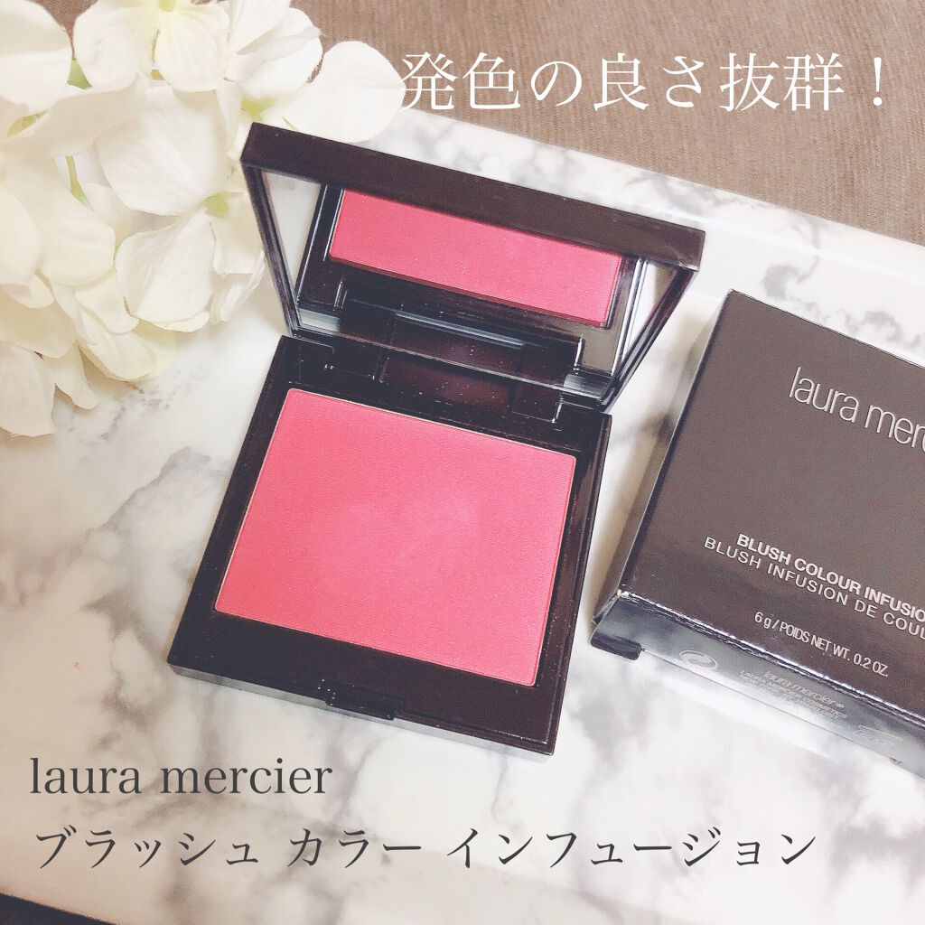 ブラッシュ カラー インフュージョン/ローラ メルシエ/パウダーチークを使ったクチコミ(1枚目)