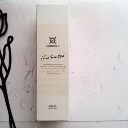 ナノグロウリッチ/iqumore/頭皮ローションを使ったクチコミ(2枚目)