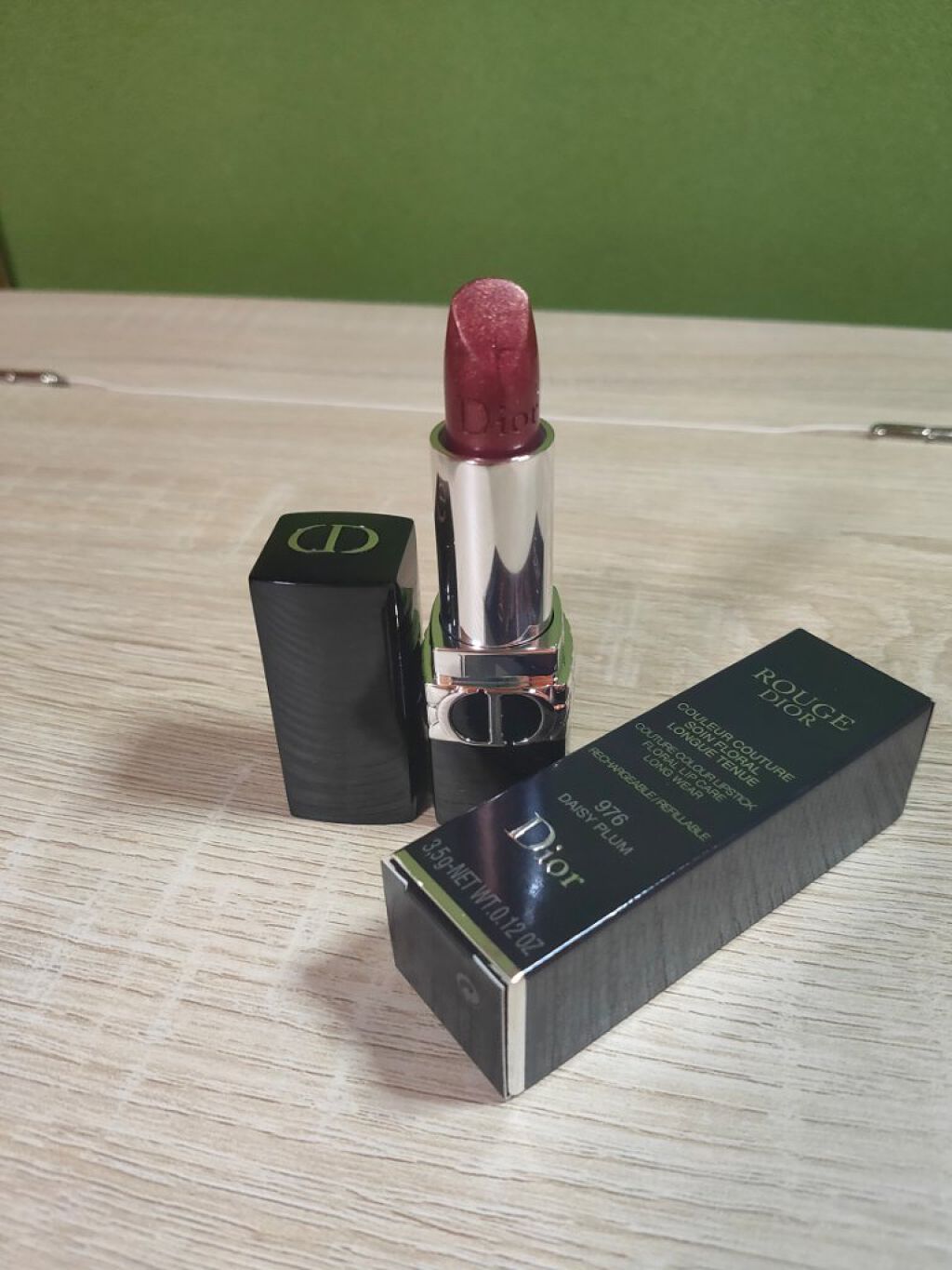 ルージュ ディオール 976 デイジー プラム メタリック（生産終了）/Dior/口紅を使ったクチコミ（1枚目）