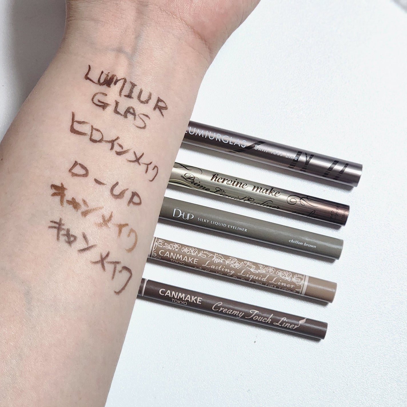 ラスティングリキッドライナー/キャンメイク/リキッドアイライナーを使ったクチコミ(2枚目)