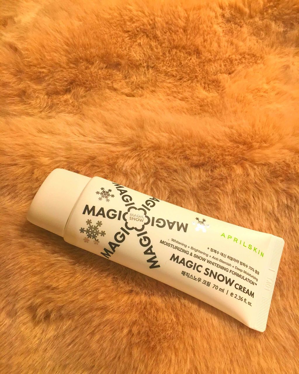 MAGIC SNOW CREAM/APRILSKIN/フェイスクリームを使ったクチコミ（1枚目）