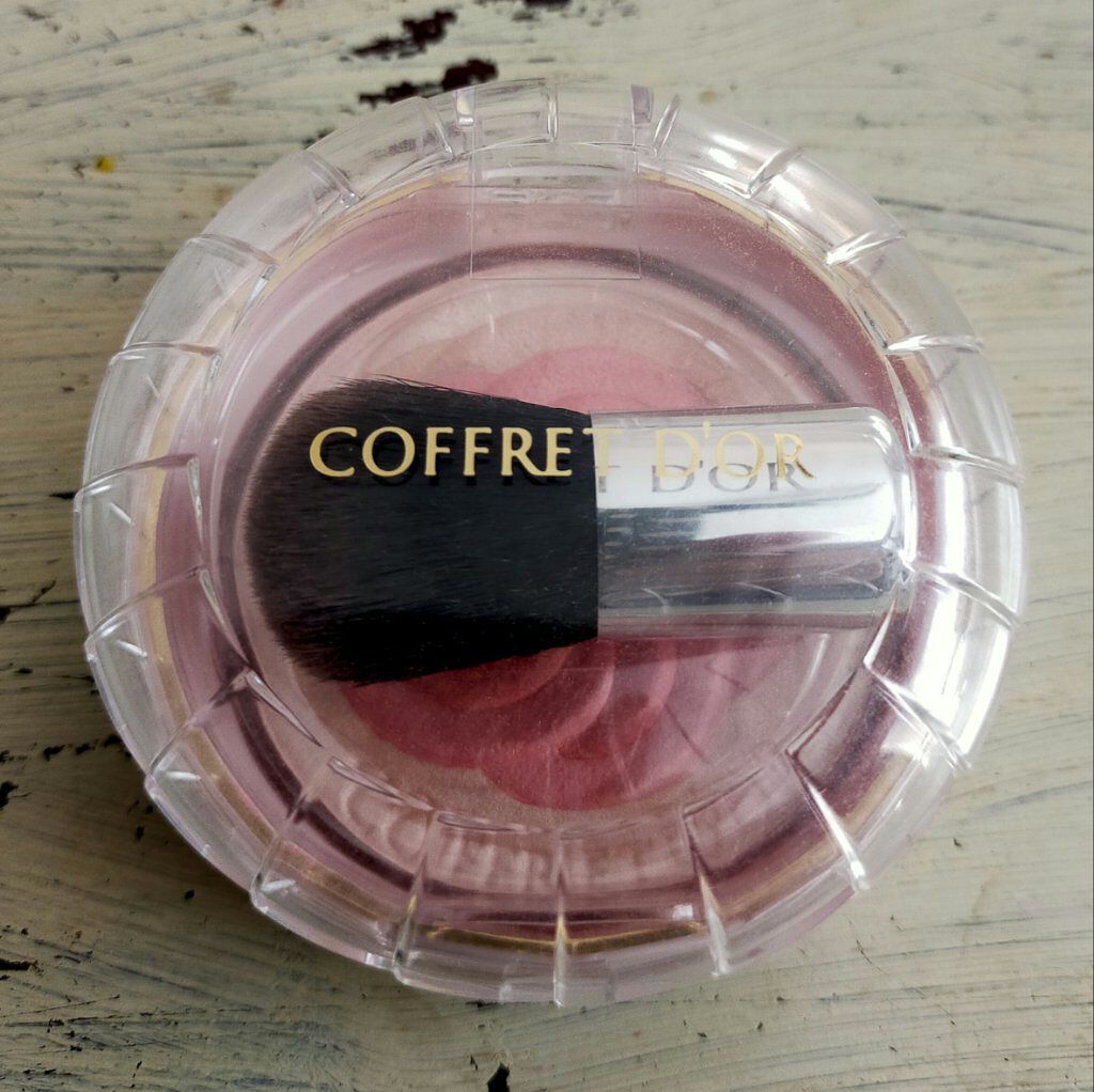 スマイルアップチークスN/コフレドール/パウダーチークを使ったクチコミ（1枚目）